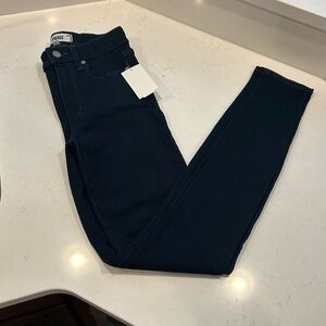 NWOT. Paige Women's Dark Blue Hoxton Ultra Skinny Jeans